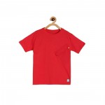 Miniklub Knit T-Shirt - Red, 4-5yr